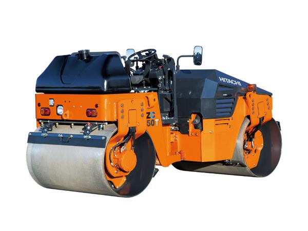 Xe lu rung 2 bánh thép 4 tấn Hitachi ZC50T