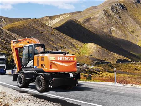 Máy đào bánh lốp Hitachi ZX190W-5A