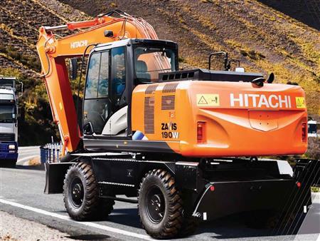Máy đào bánh lốp Hitachi ZX190W-5A