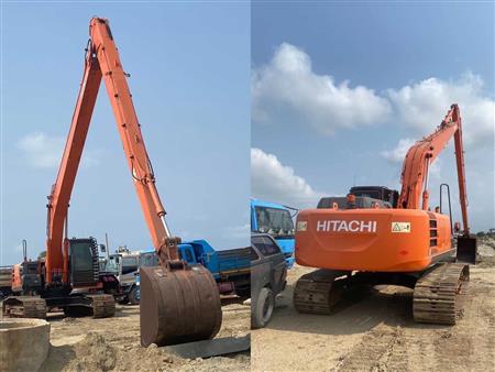 Máy đào bánh xích cần dài Hitachi ZX240LC-5G H20