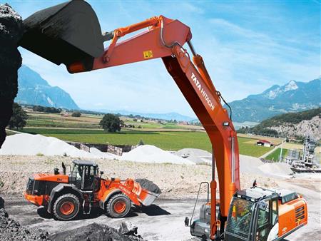Máy đào bánh xích Tata Hitachi ZAXIS 370LCH
