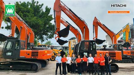 Máy đào bánh xích Tata Hitachi EX210LC Prime