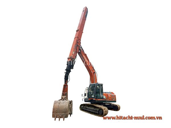 Máy đào gầu ngoạm cần thụt thò Hitachi ZX330LC-3 đã qua sử dụng
