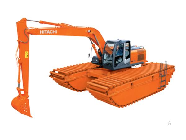 Máy xúc đào lội nước Hitachi MA200-G