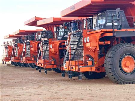 Xe ben chạy mỏ Hitachi EH4000AC-3