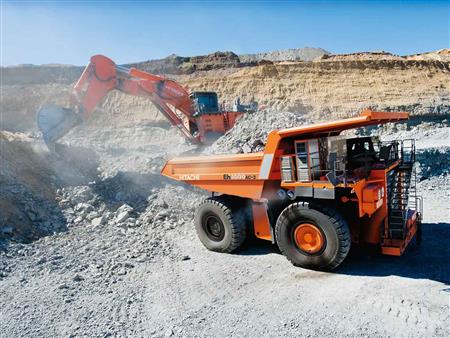 Xe ben chạy mỏ Hitachi EH4000AC-3