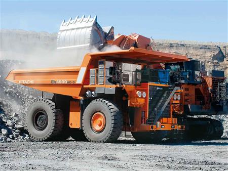 Xe ben chạy mỏ Hitachi EH4000AC-3