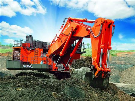 Xe xúc đào khai mỏ Hitachi EX2600-7