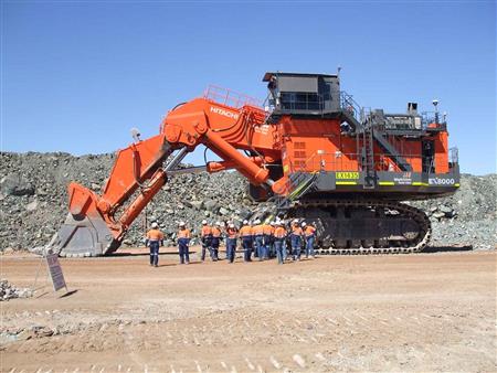 Xe xúc đào khai mỏ Hitachi EX8000-7
