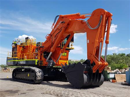 Xe xúc đào khai mỏ Hitachi EX2600-7