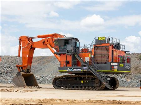 Xe xúc đào khai mỏ Hitachi EX3600-7