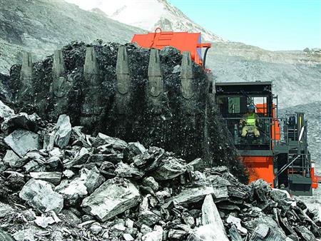 Xe xúc đào khai mỏ Hitachi EX2600-7