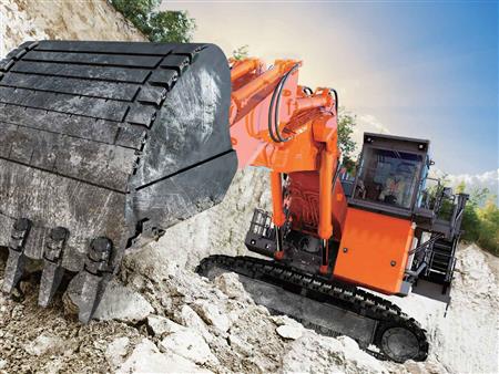 Xe xúc đào khai mỏ Hitachi EX2000-7