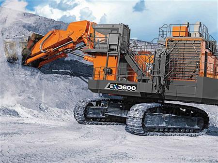Xe xúc đào khai mỏ Hitachi EX3600-7