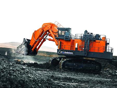 Xe xúc đào khai mỏ Hitachi EX5600-7