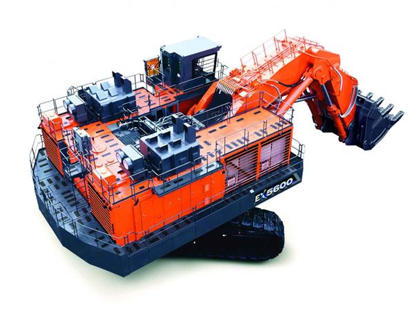 Xe xúc đào khai mỏ Hitachi EX5600-7