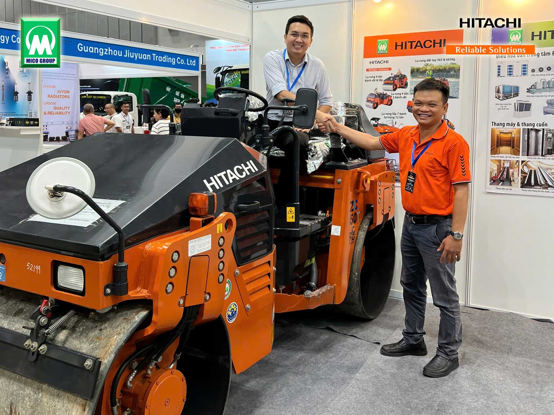 TRIỂN LÃM CONS & TRANS VIỆT NAM 2025 | MICO GROUP giới thiệu Máy xây dựng HITACHI