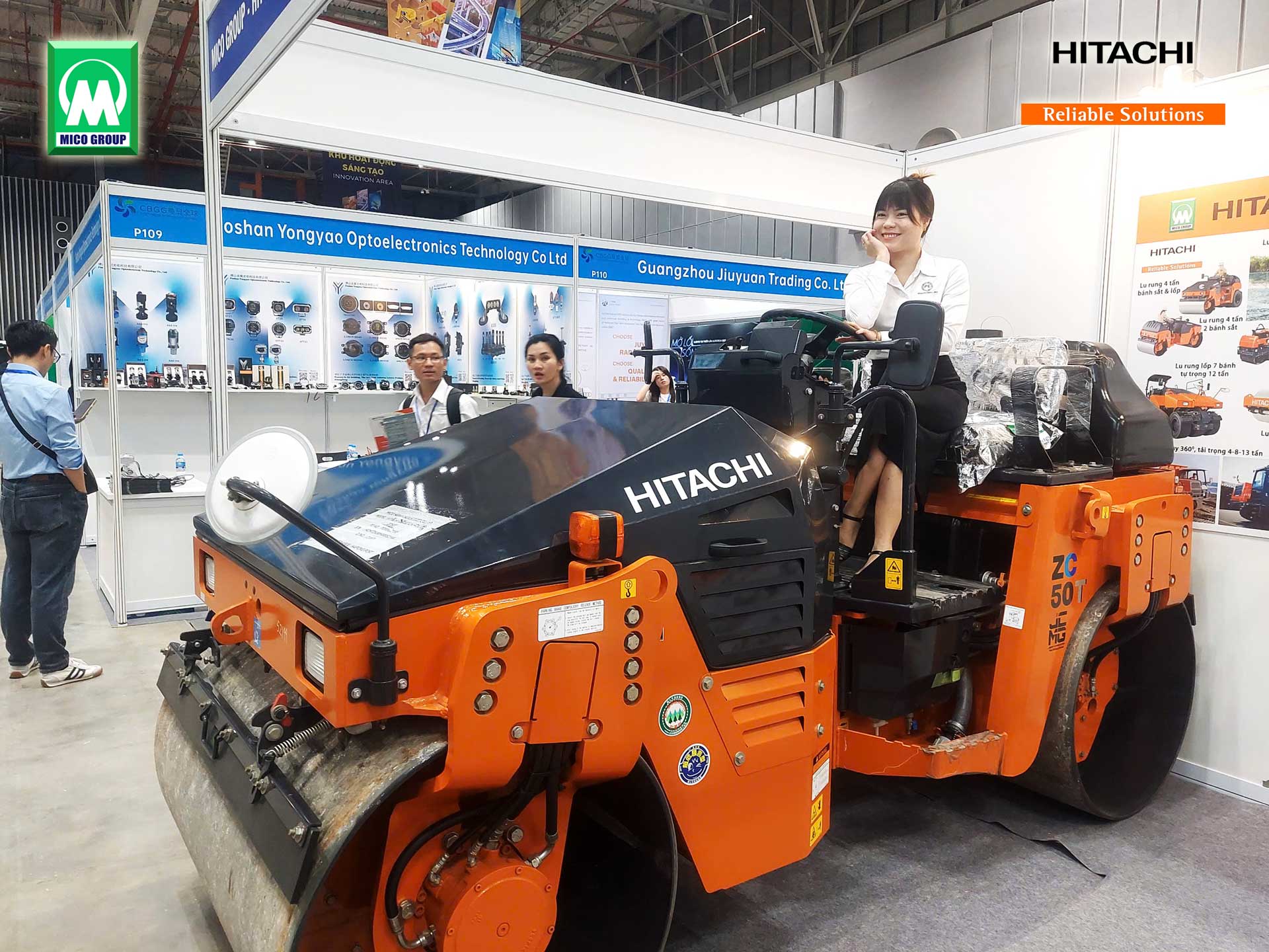 TRIỂN LÃM CONS & TRANS VIỆT NAM 2025 | MICO GROUP giới thiệu Máy xây dựng HITACHI