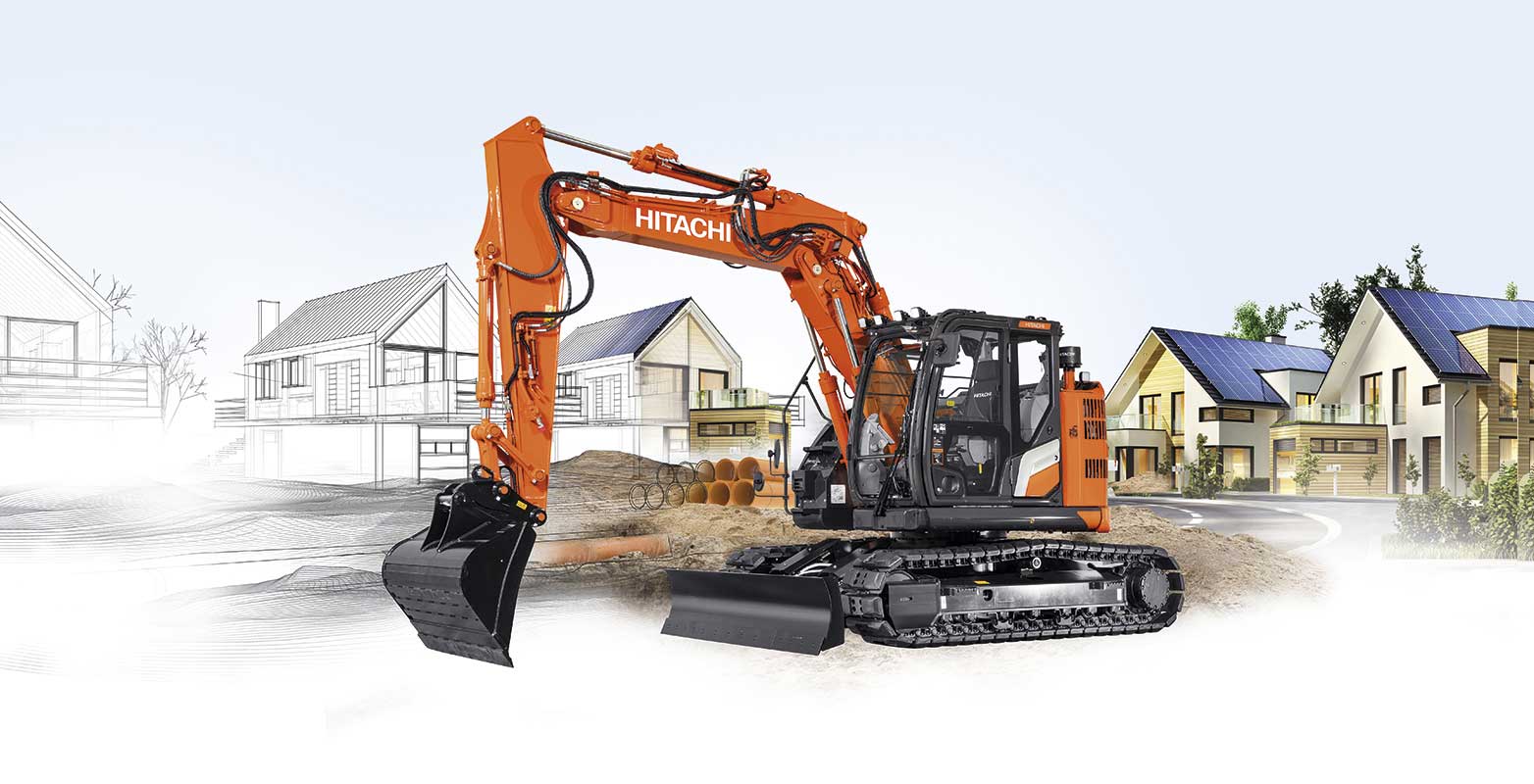 Chúng đi kèm với mẫu xe mới ra mắt ZX135US-7