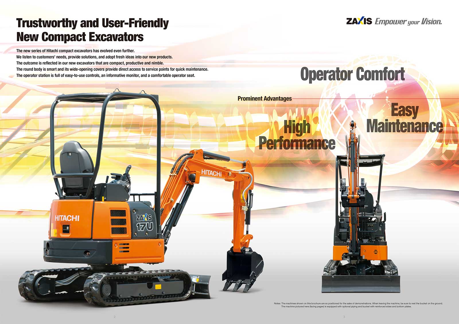 Máy đào mini Hitachi ZX17U-5A