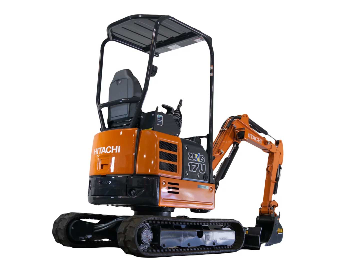 Hitachi Construction Machinery và Dimaag hợp tác phát triển máy xúc không phát thải 1,7 tấn
