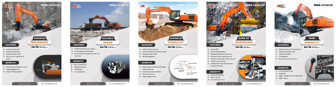 Máy đào bánh xích Tata Hitachi ZAXIS 370LCH