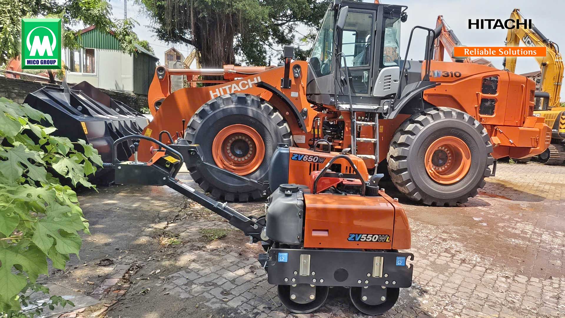 Xe lu dắt tay Hitachi ZV550WL 565kg