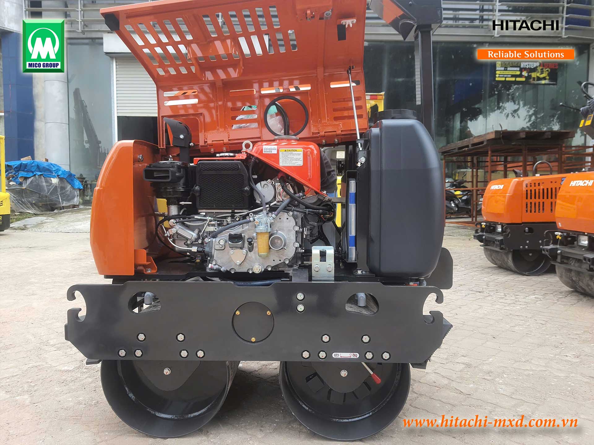Xe lu dắt tay Hitachi ZV550W và ZV650W sẵn khi MICO GROUP