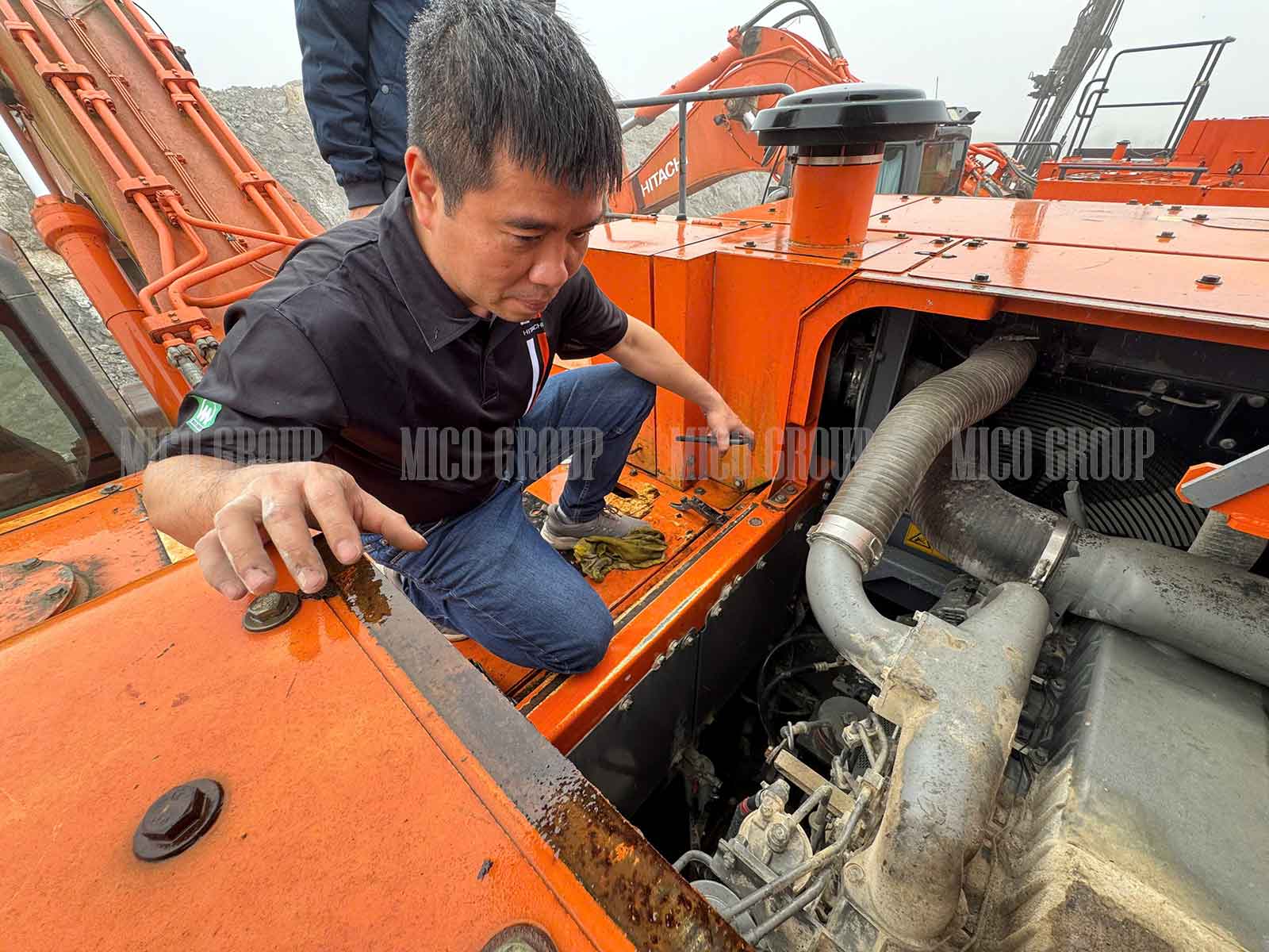 chương trình Miễn phí kiểm tra bảo dưỡng máy xây dựng Hitachi trên toàn quốc